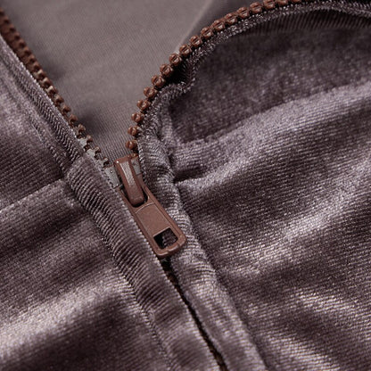 casual fleece hooded suit