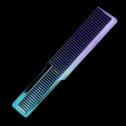 Electroplating Rainbow Hair Comb Styling